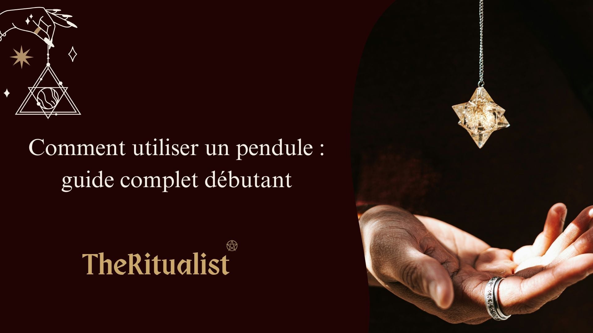 Comment utiliser un pendule : guide complet débutant