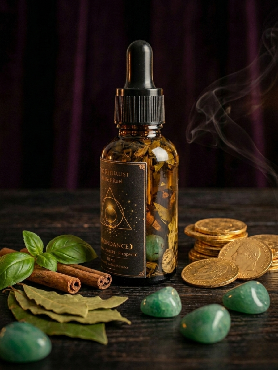 Huile Rituelle Abondance | Prospérité & Opportunités