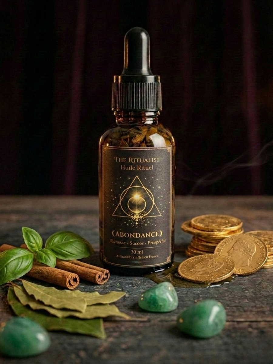 Huile Rituelle Abondance | Prospérité & Opportunités
