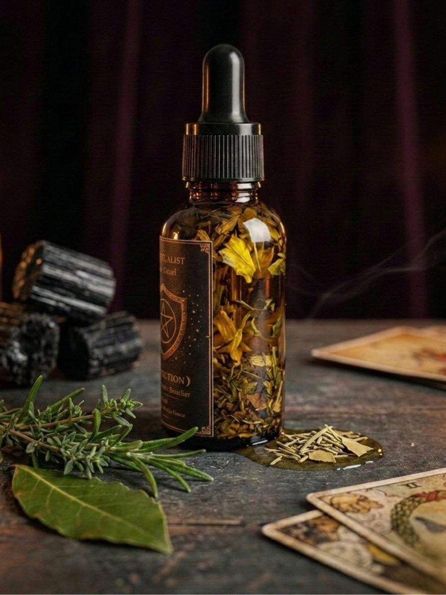 Huile Rituelle Protection | Bouclier Énergétique