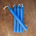 Mini Bougie Rituelle Bleue 10 cm – Sérénité, Communication et Protection Spirituelle — photo produit TheRitualist
