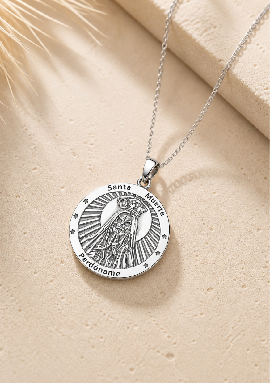 Collier Santa Muerte | Argent Sterling 925