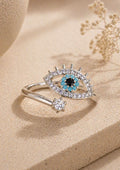 Bague Œil Protecteur Argent | Anti Mauvais Œil