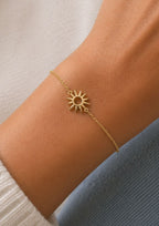 Bracelet Soleil Or | Énergie & Rayonnement
