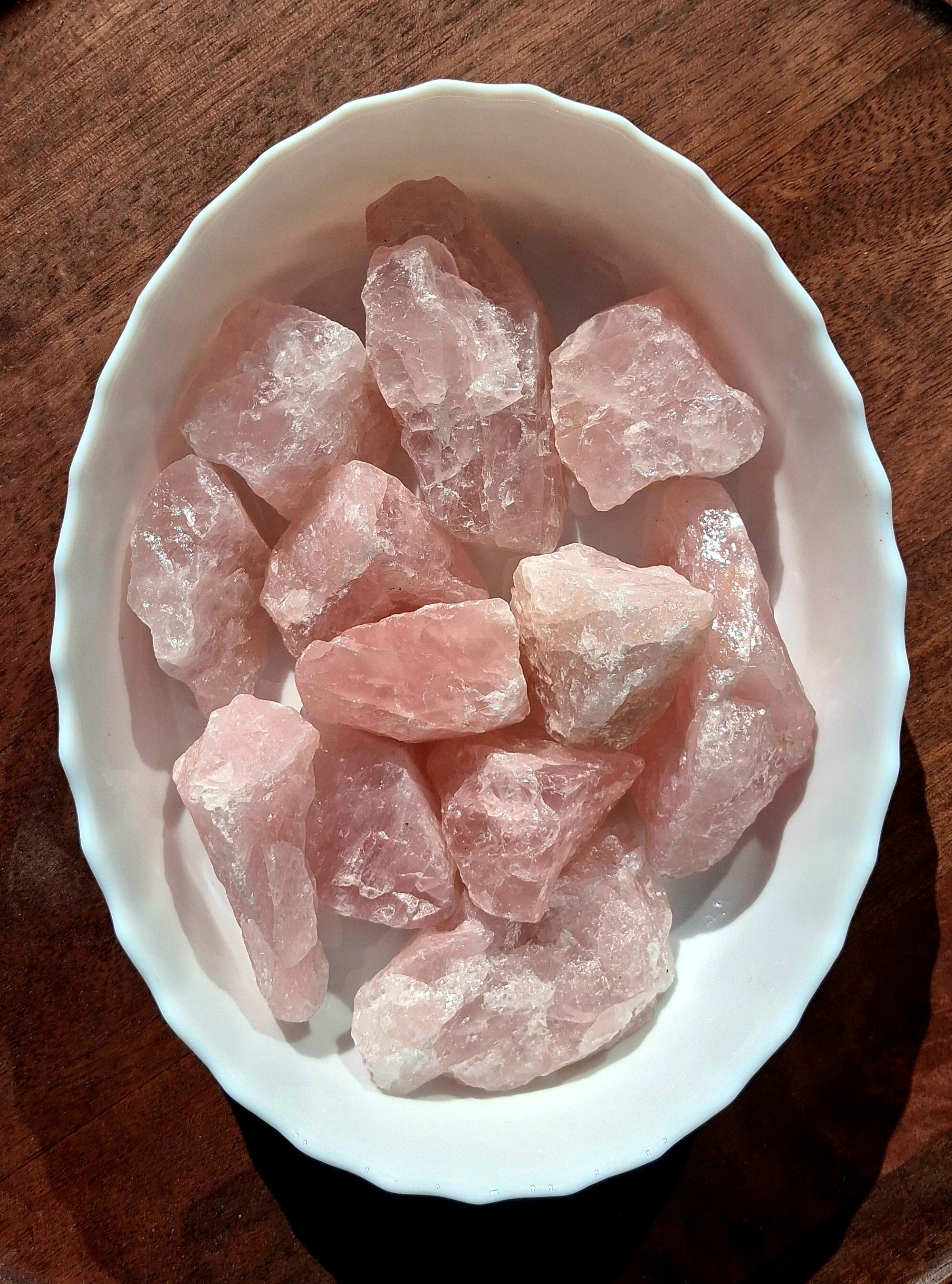 Quartz Rose Brut Naturel – Pierre d’Amour et de Douceur — photo produit TheRitualist