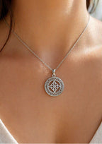 Collier Nœud Celtique Argent 925 | Éternité