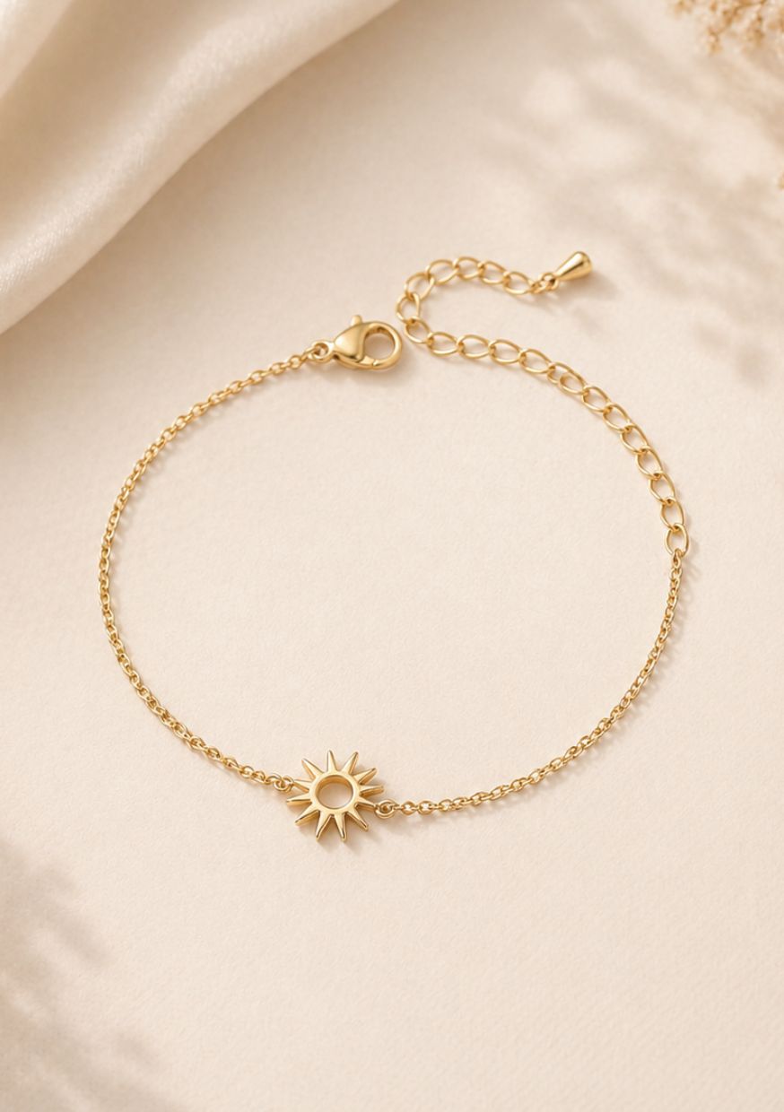 Bracelet Soleil Or | Énergie & Rayonnement