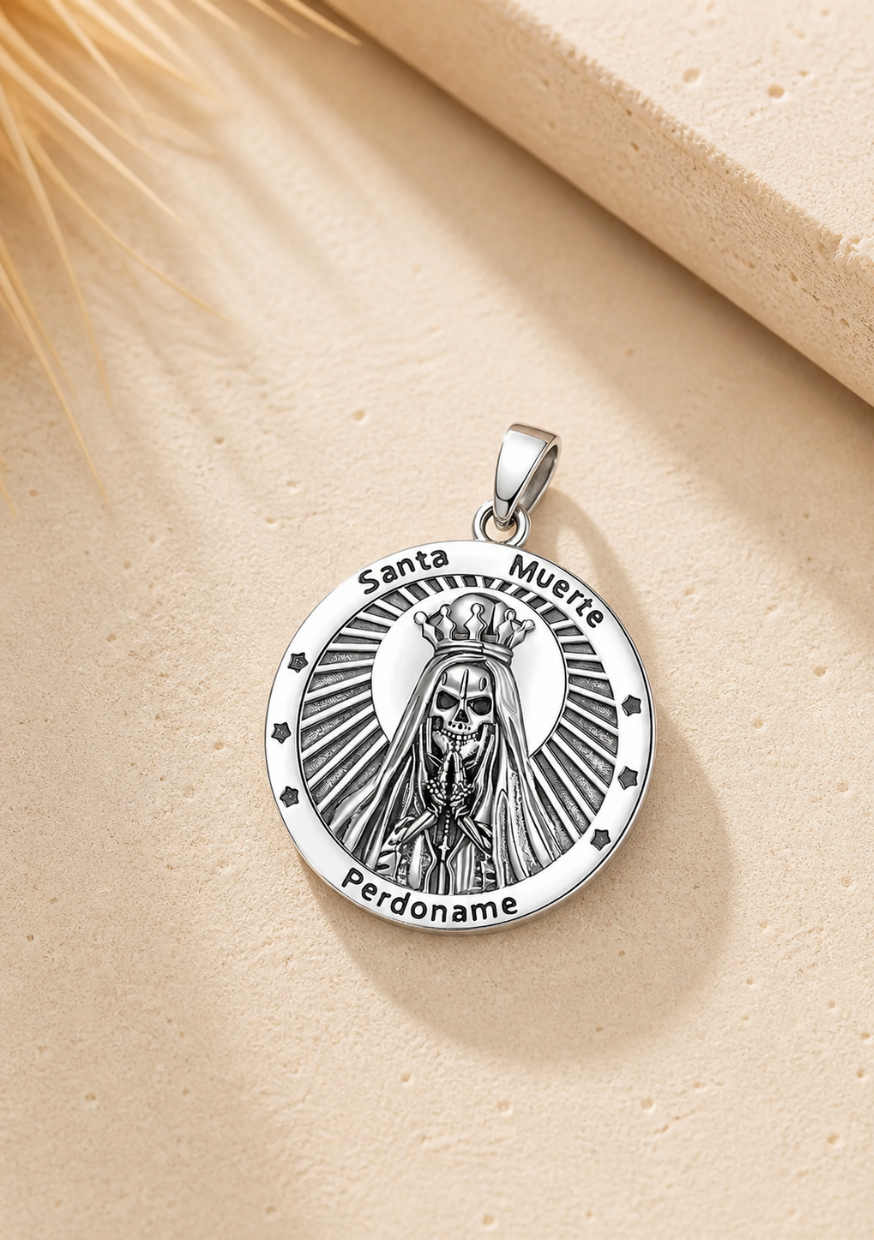 Collier Santa Muerte | Argent Sterling 925