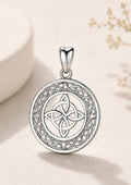 Collier Nœud Celtique Argent 925 | Éternité