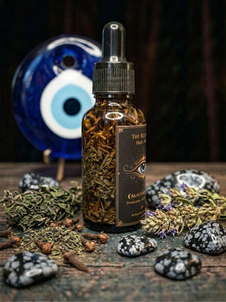 Huile Rituelle Mauvais Œil | Protection Spirituelle