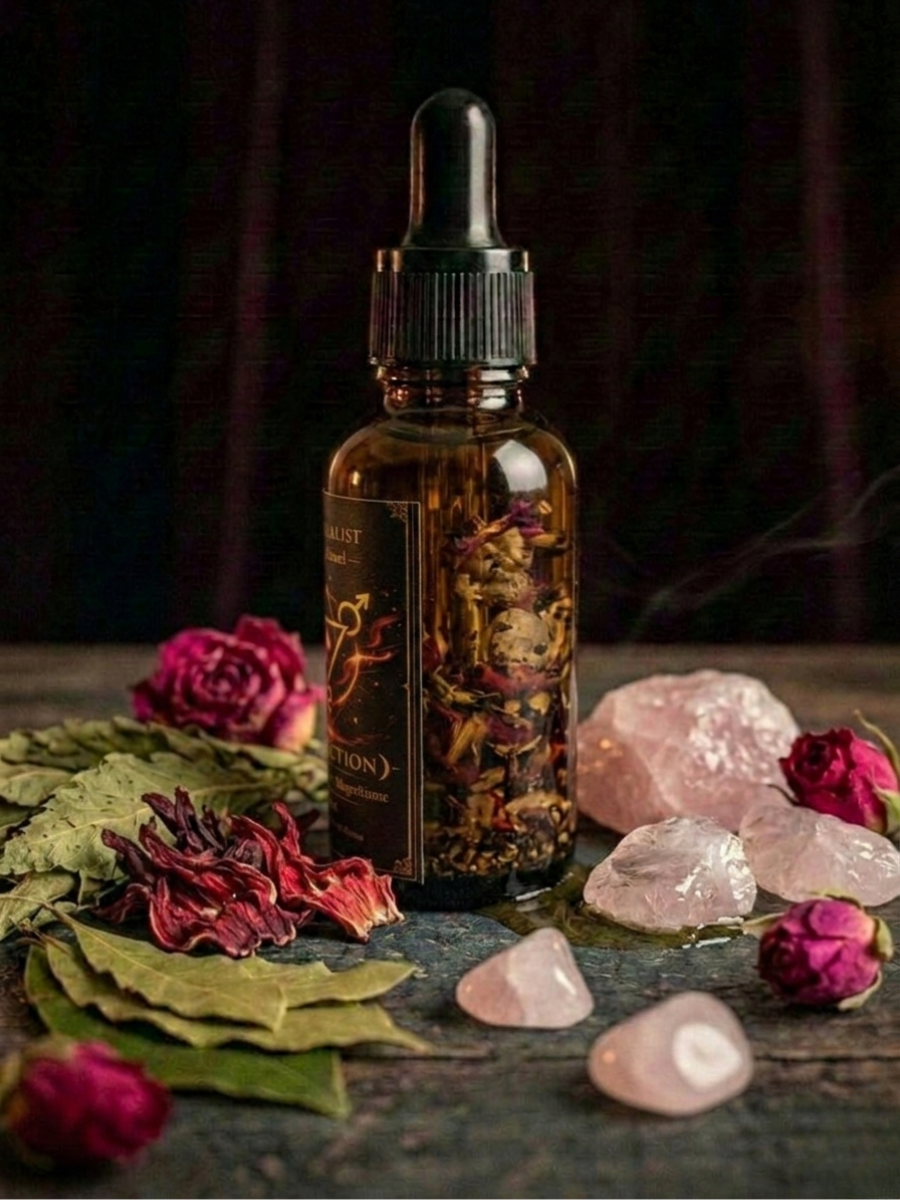 Huile Rituelle Attraction | Amour & Énergie d’Attirance