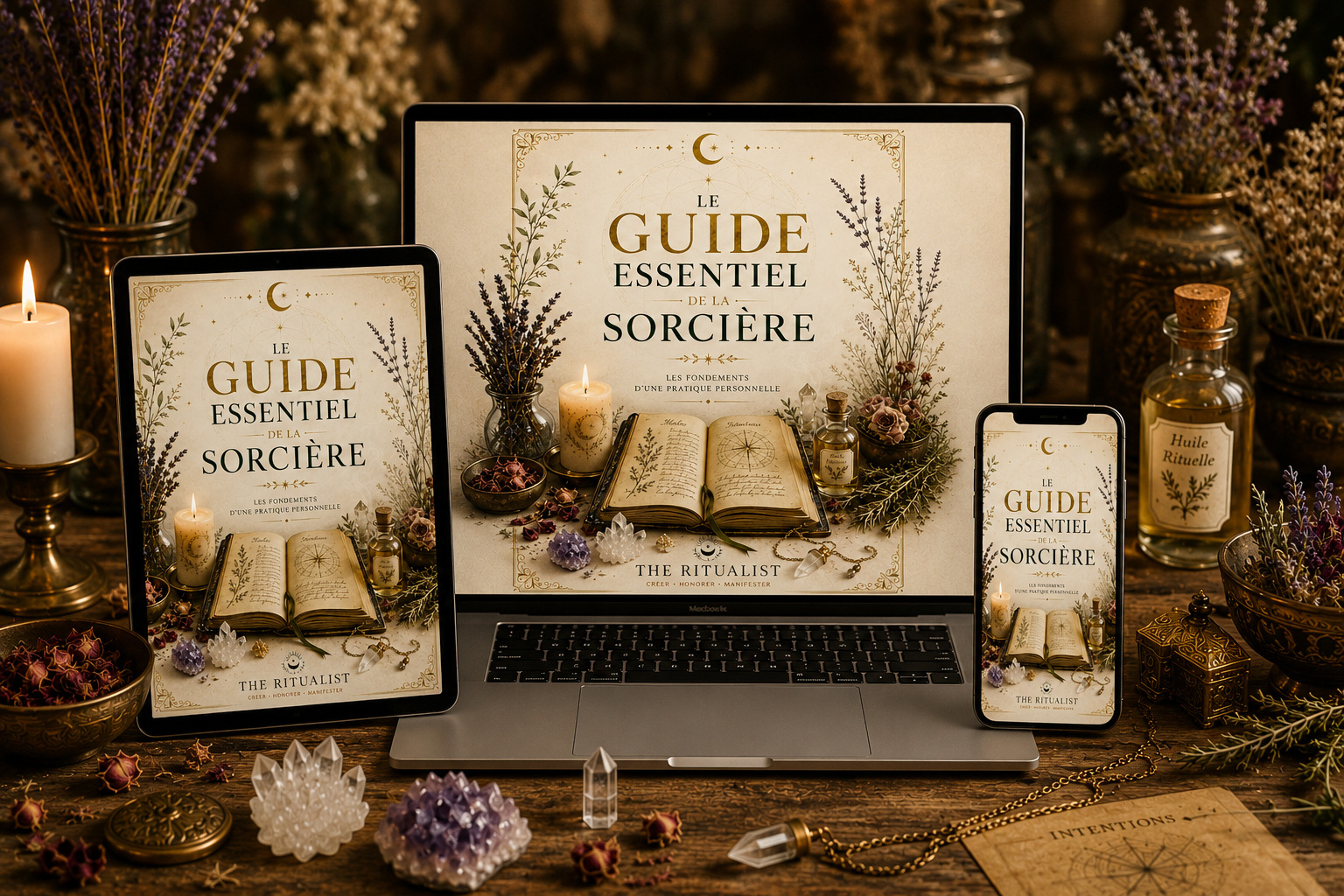 LE GUIDE ESSENTIEL DE LA SORCIÈRE