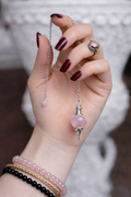 Pendule Quartz Rose Amour Intuition Émotion