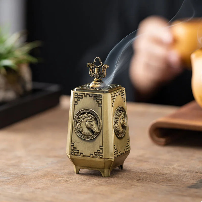 Brûleur d’Encens Rituel | Autel Porte-Bonheur