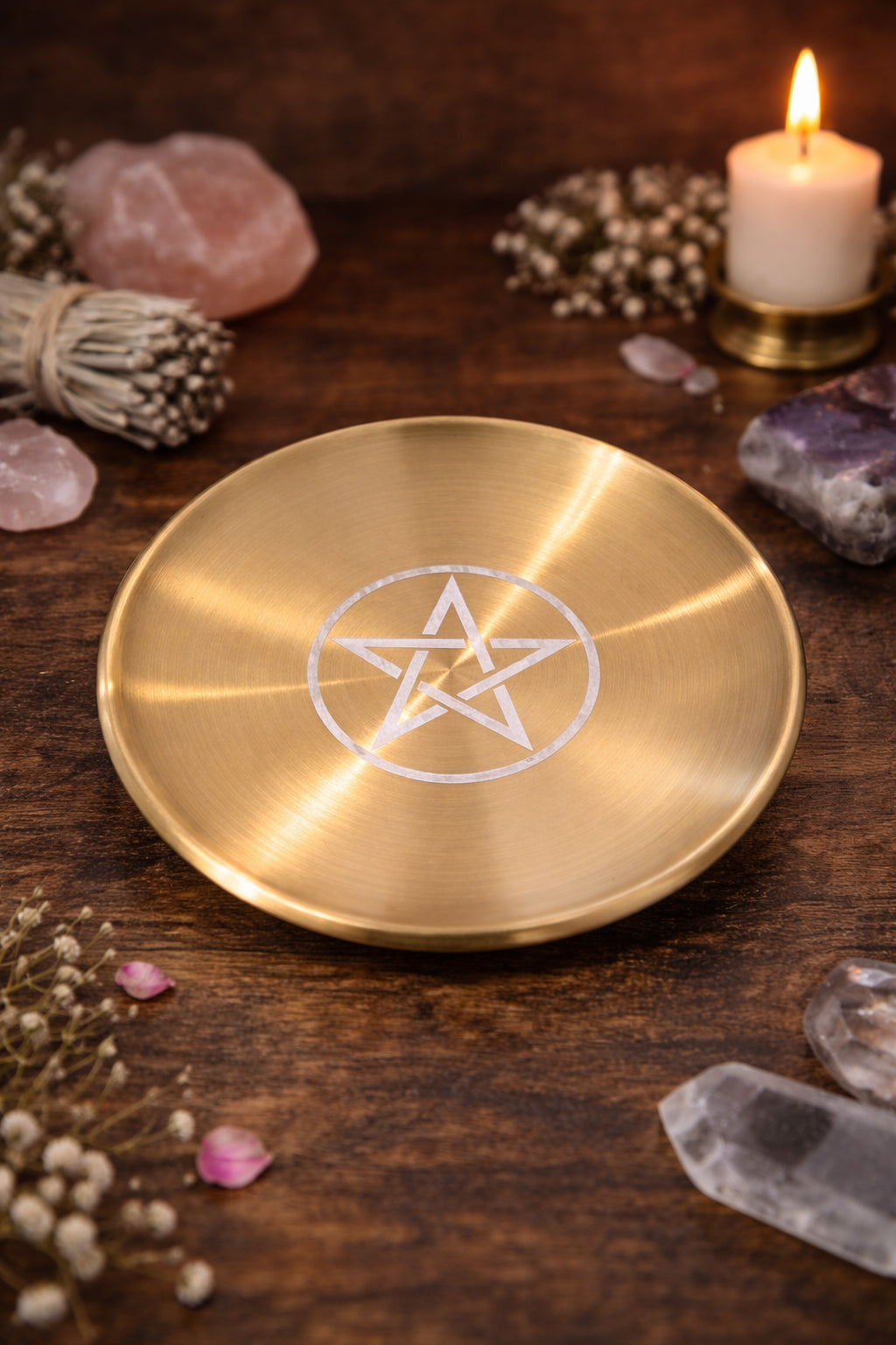 Coupelle pentacle rituel 14 cm — photo produit TheRitualist