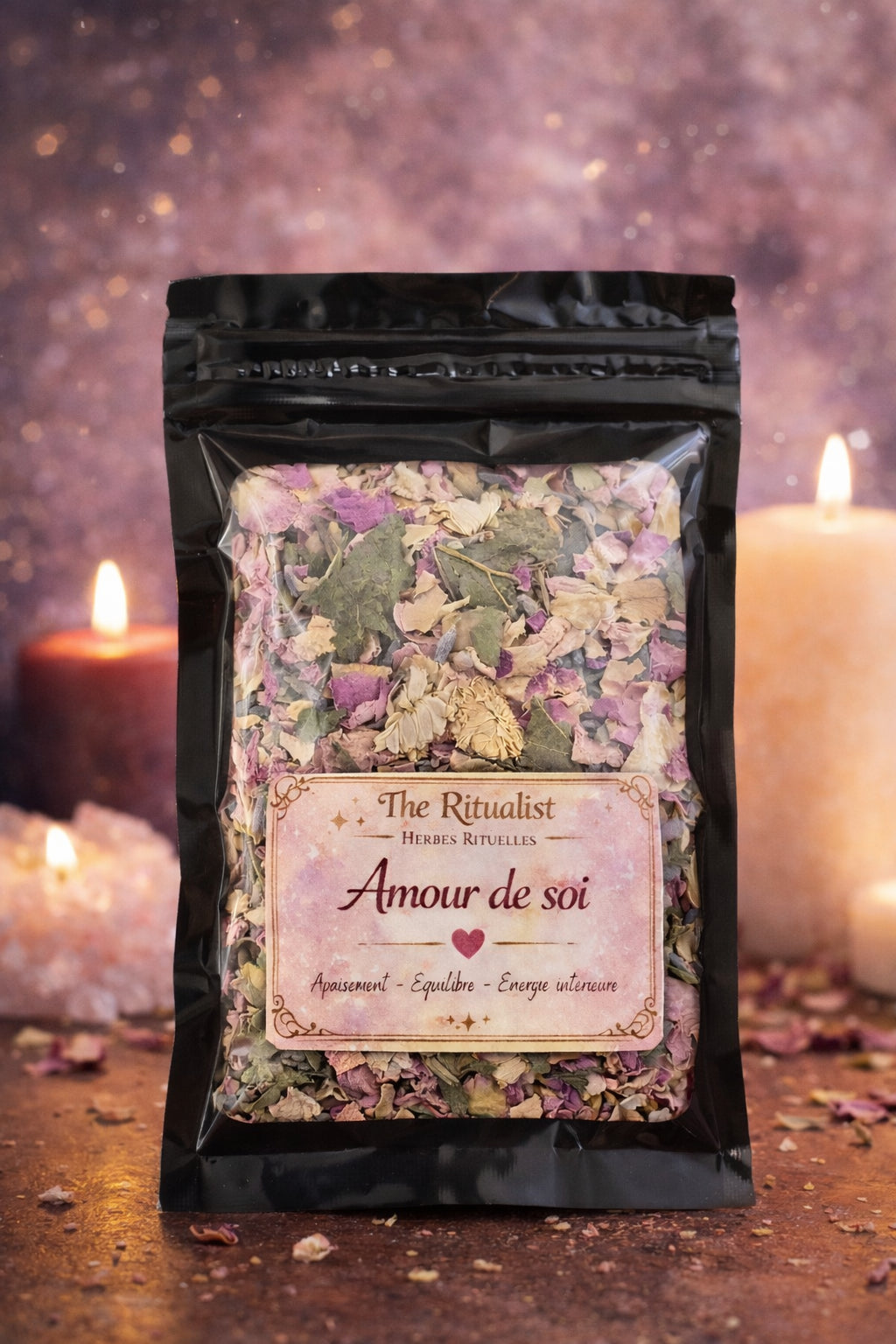 Herbes Rituelles Amour de Soi – Apaisement & Équilibre — photo produit TheRitualist