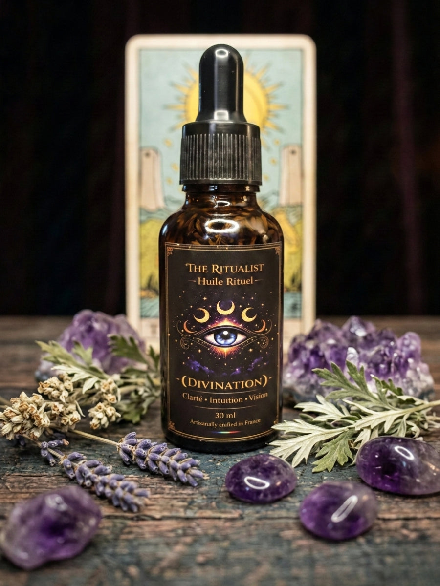 Huile Rituelle Divination – Intuition & Guidance — photo produit TheRitualist