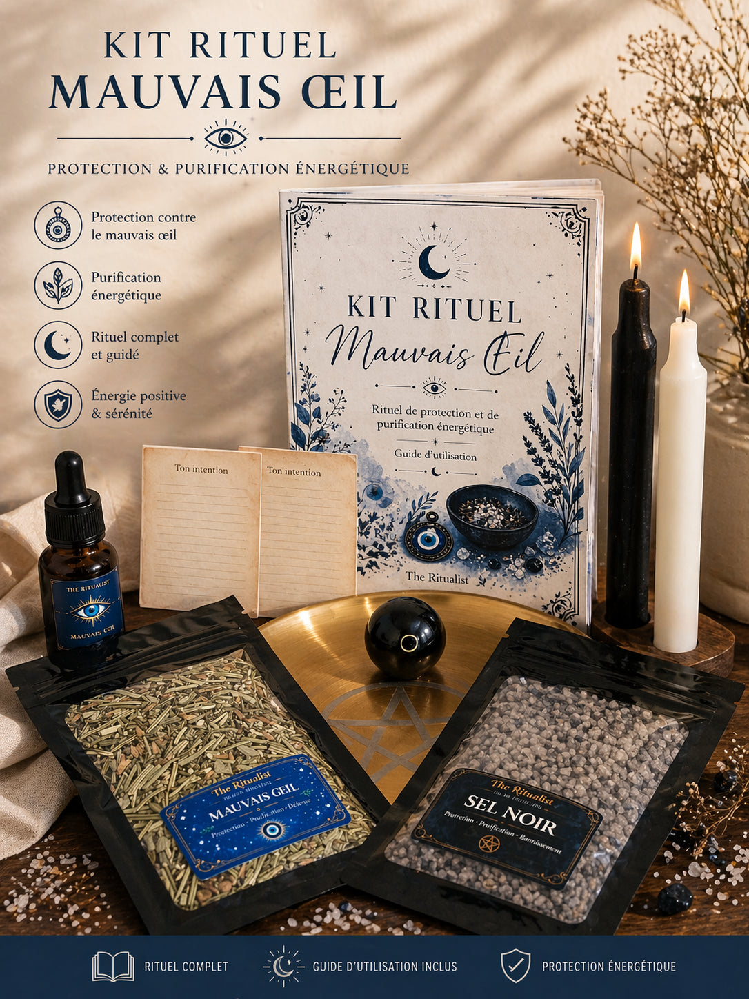 Kit Rituel Mauvais Œil Complet — photo produit TheRitualist