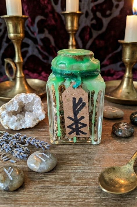 Money Spell Jar – Jar d'Attraction de l'Abondance — photo produit TheRitualist