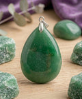Pendentif Aventurine – Chance et Sérénité — photo produit TheRitualist