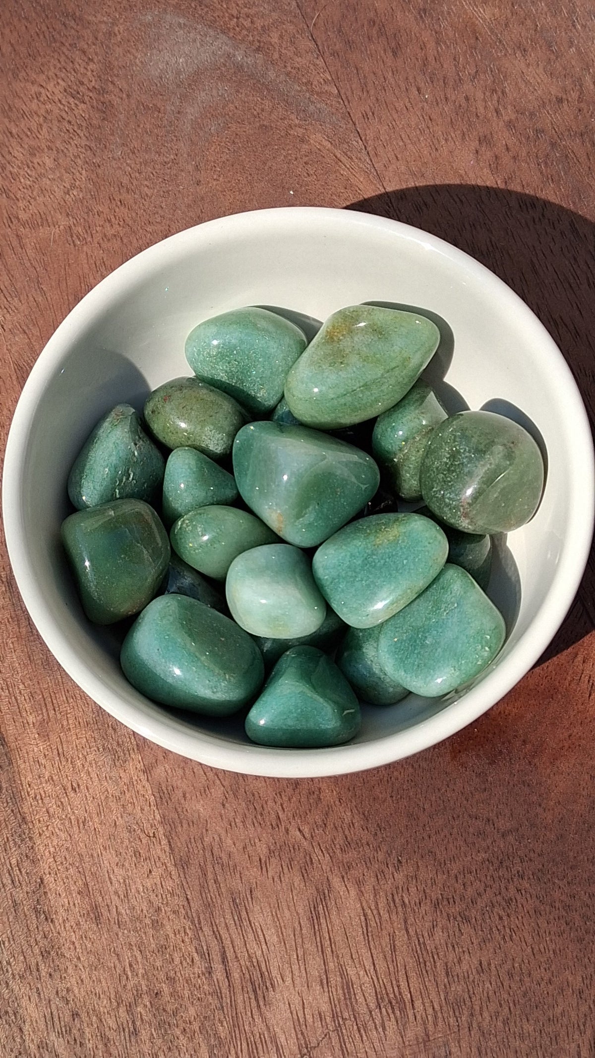 Aventurine – Chance et Équilibre — pierre roulée naturelle TheRitualist