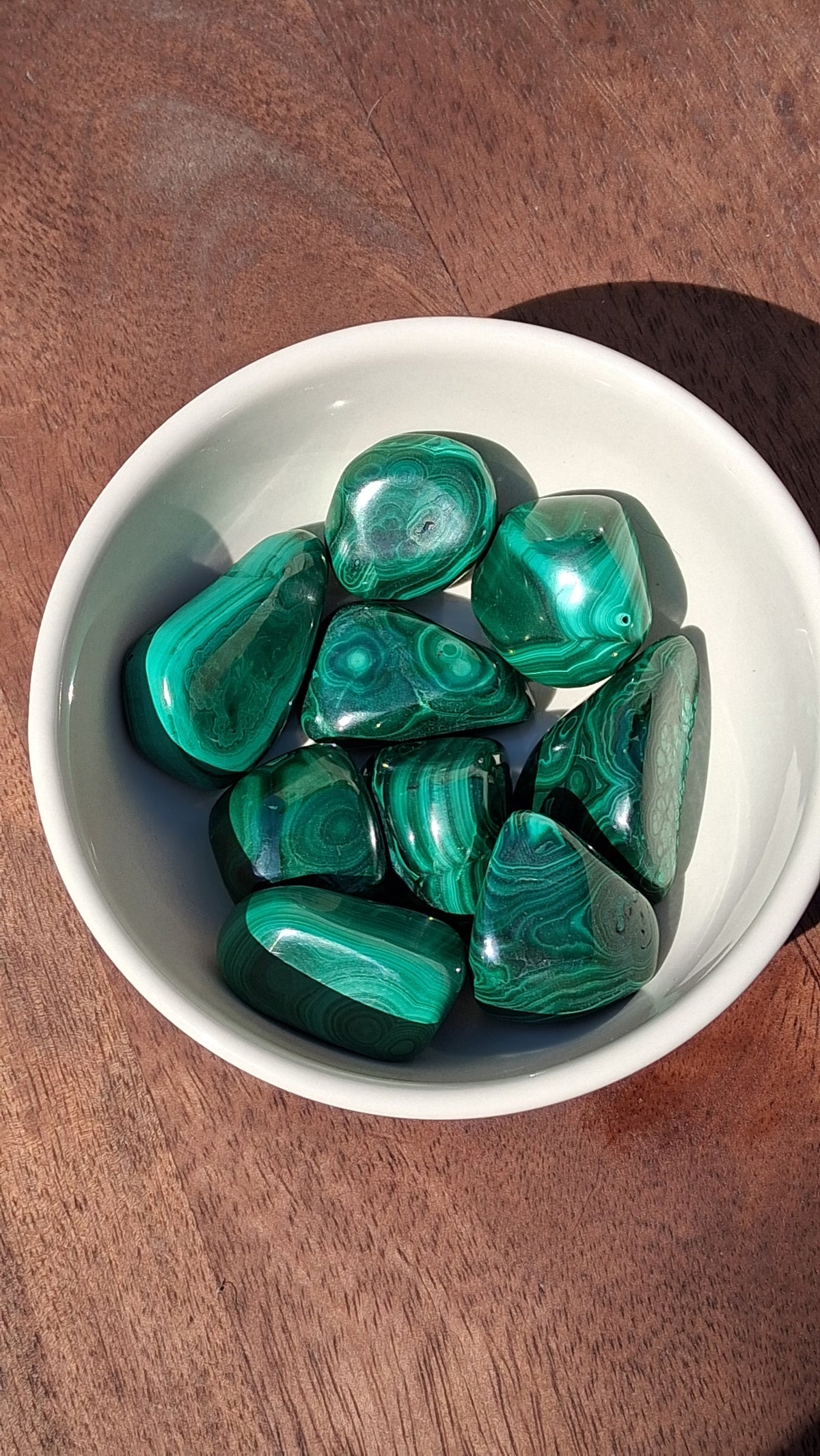 Malachite – Transformation et Protection — pierre roulée naturelle TheRitualist