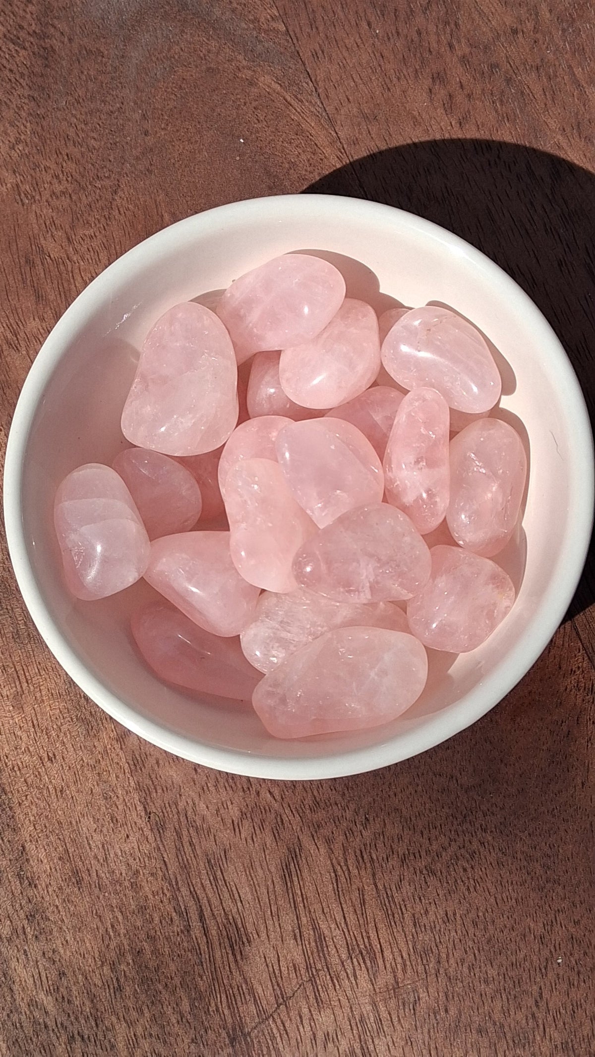 Quartz Rose – Amour et Apaisement — pierre roulée naturelle TheRitualist