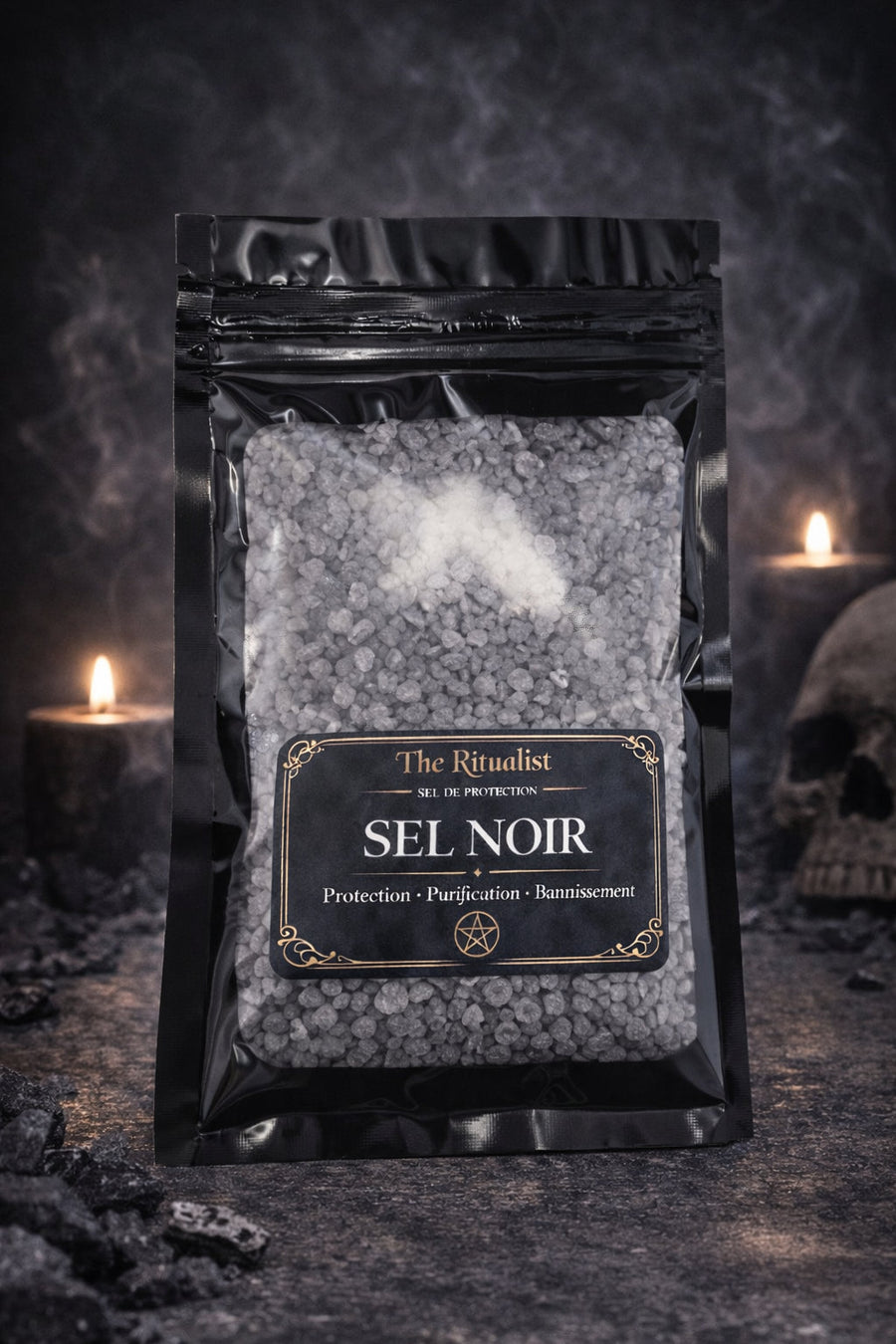 Sel Noir Rituel | Protection & Bannissement